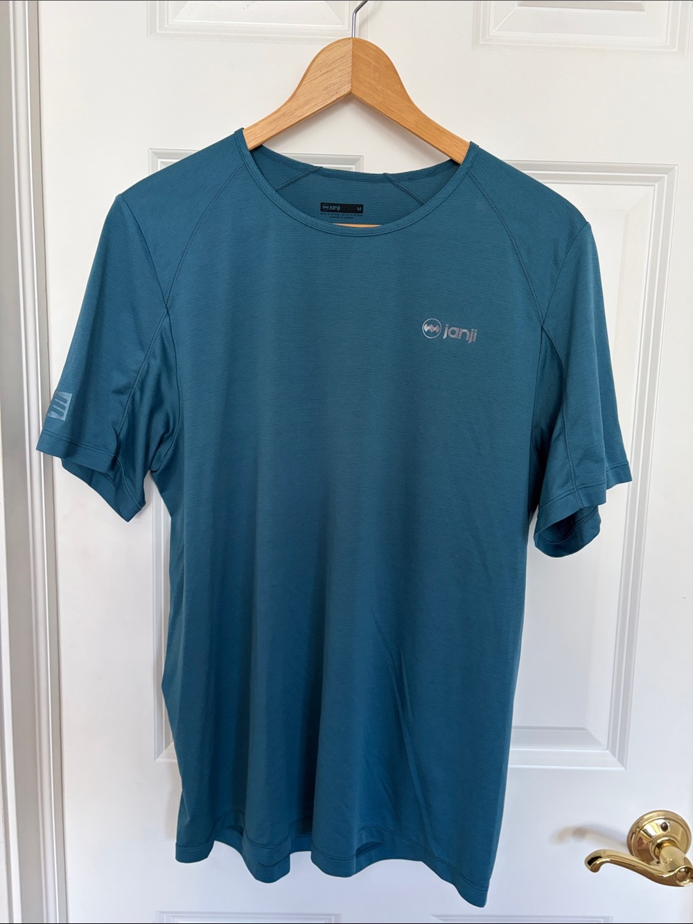 Janji Men's Teal Short Sleeve Performance Tee